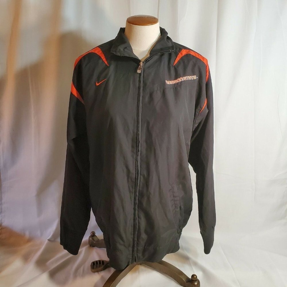 Nike Oregon State Beavers Light Weight Jacket Windbreaker Women's Large